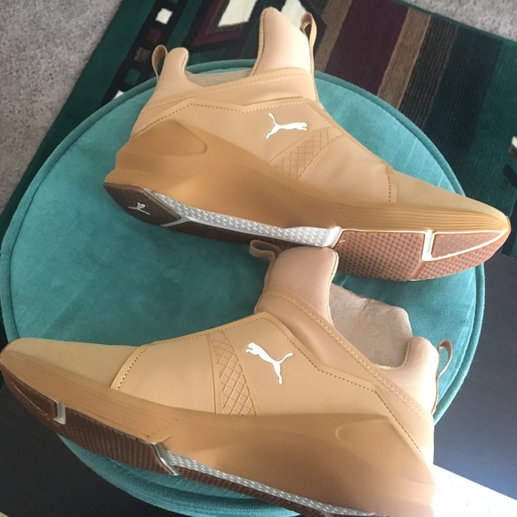Puma Fierce Sneakers - Mustard - Picture 1 of 2